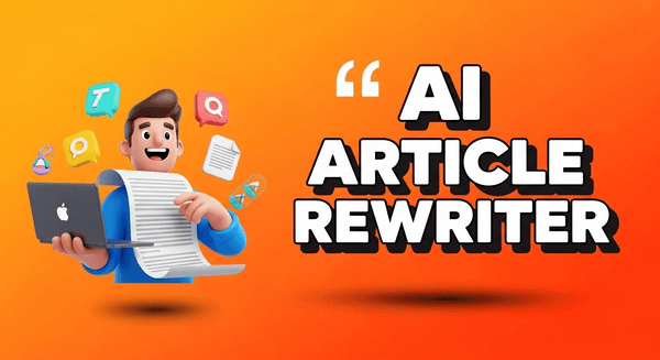 Article rewriter tool interface