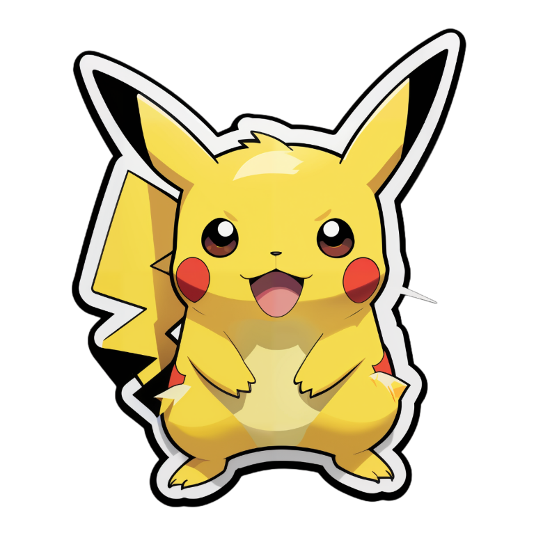 Custom sticker example - cute animal